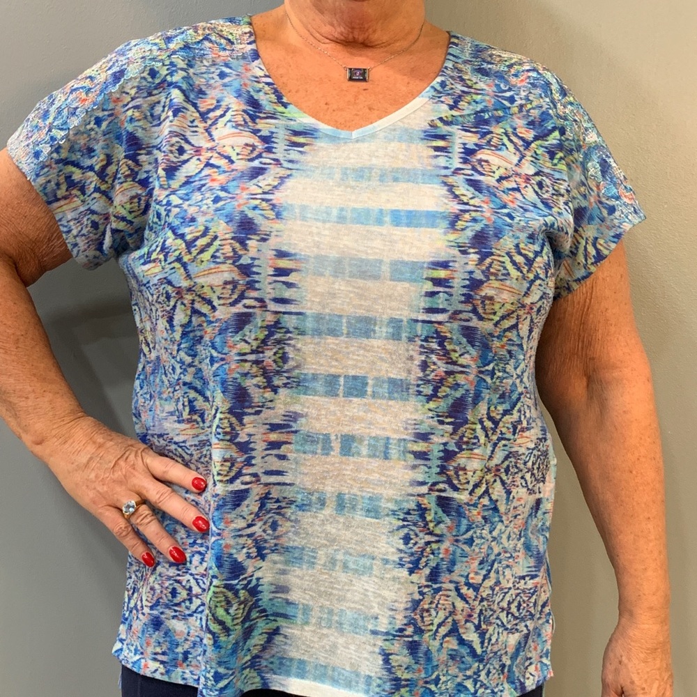 Chico’s brand, size 3, very light & soft top.